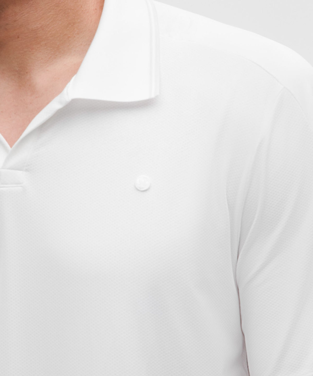 Mesh Panelled Tennis Polo Shirt