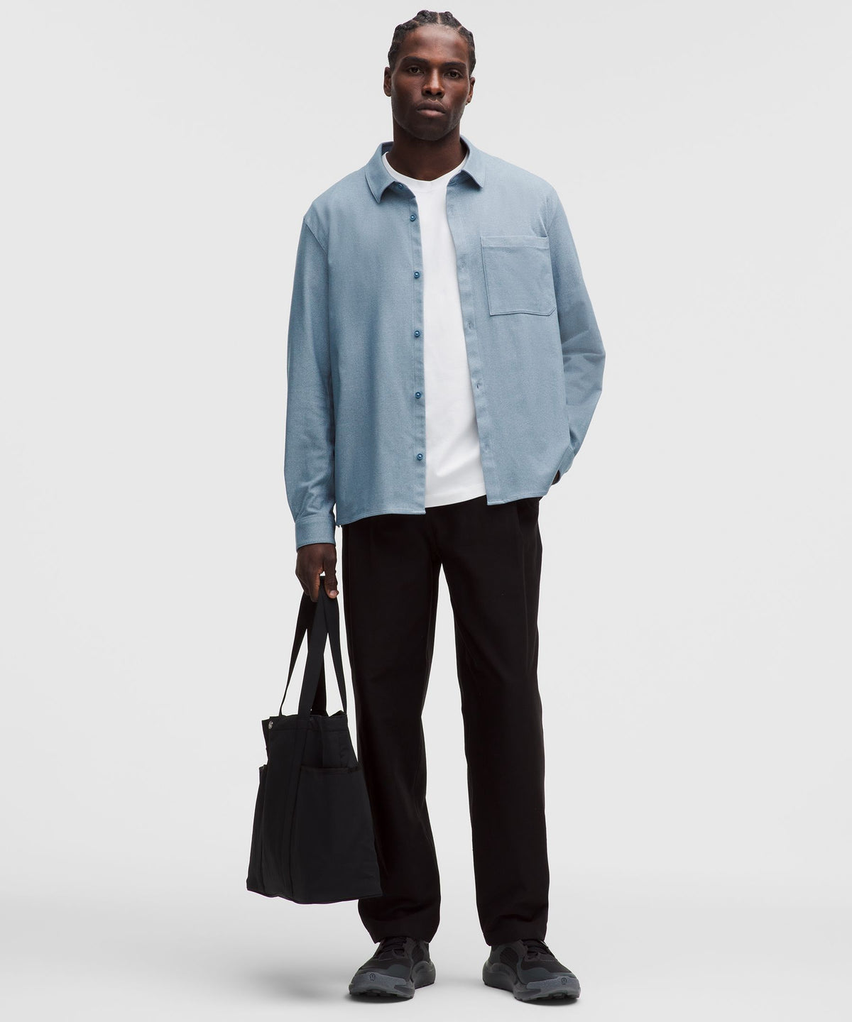 Brushed Woven Overshirt