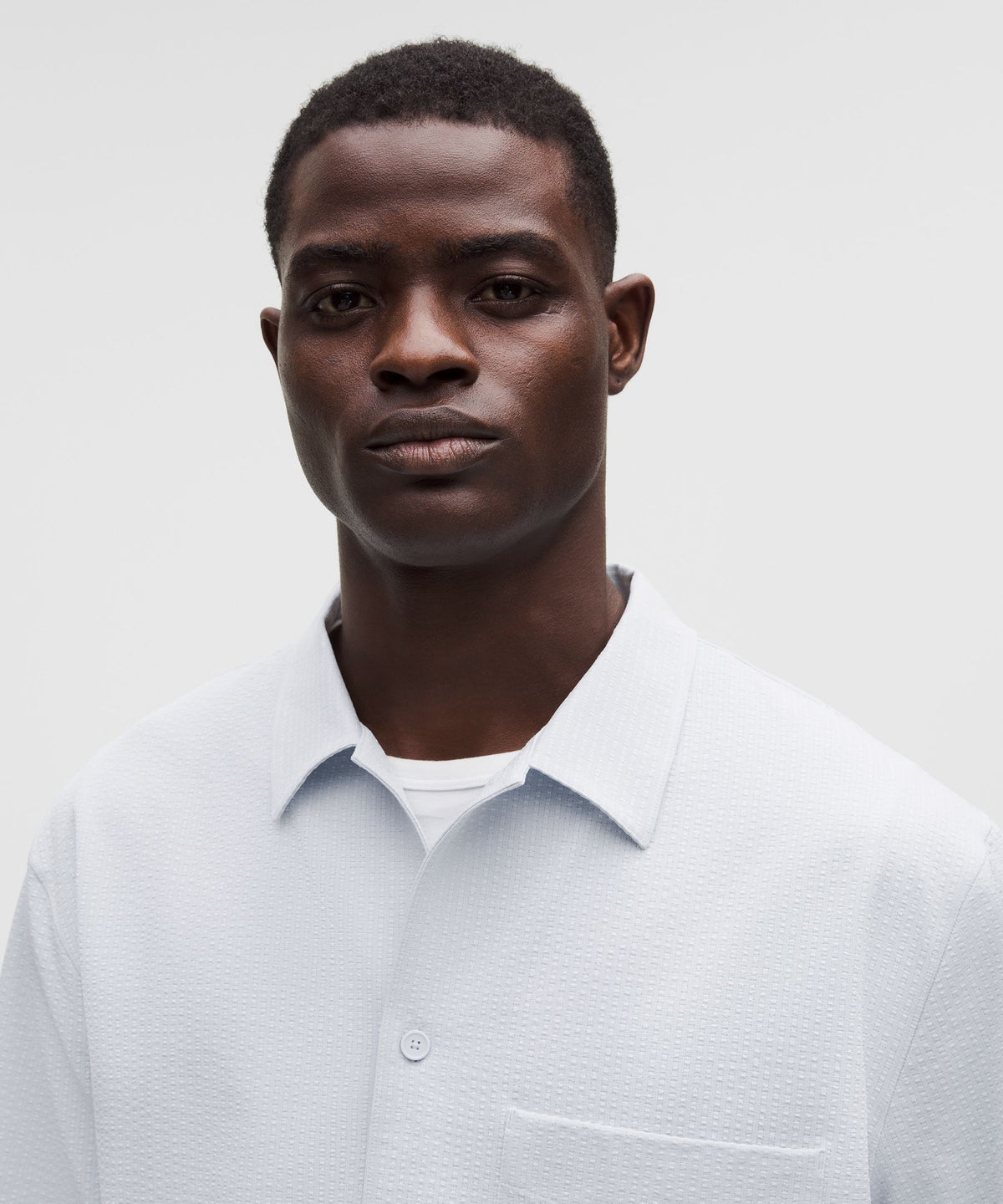 Airing Easy Camp-Collar ShirtTextured