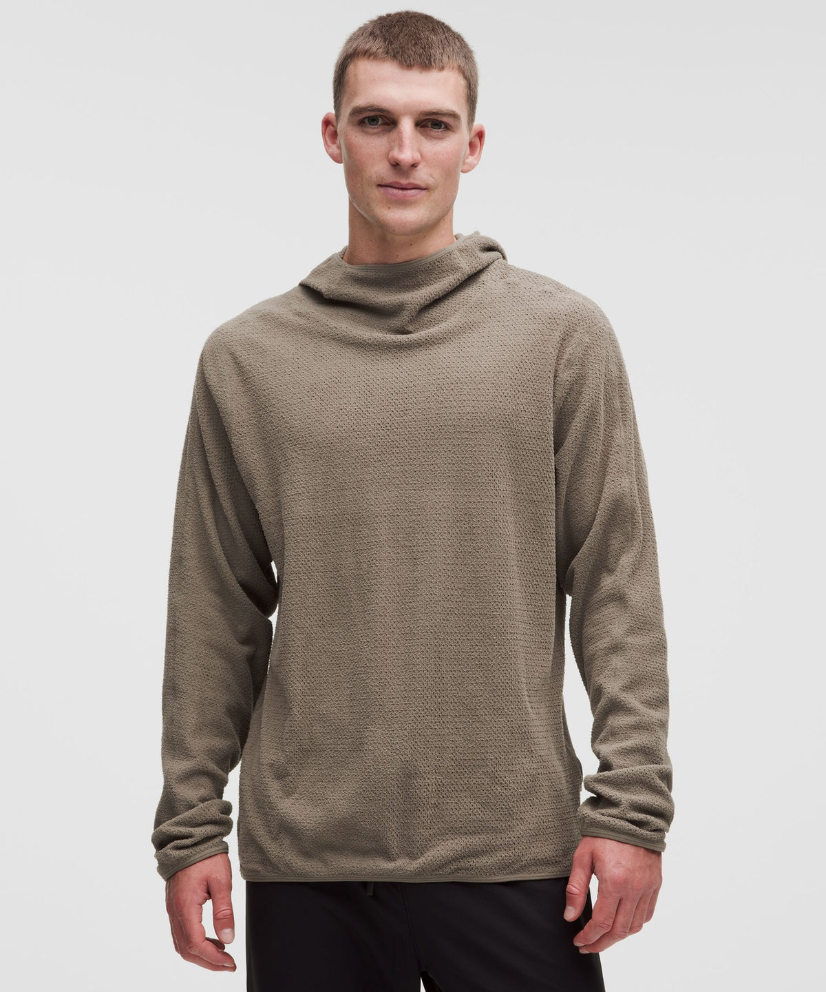 Mesh Fleece Running Hoodie