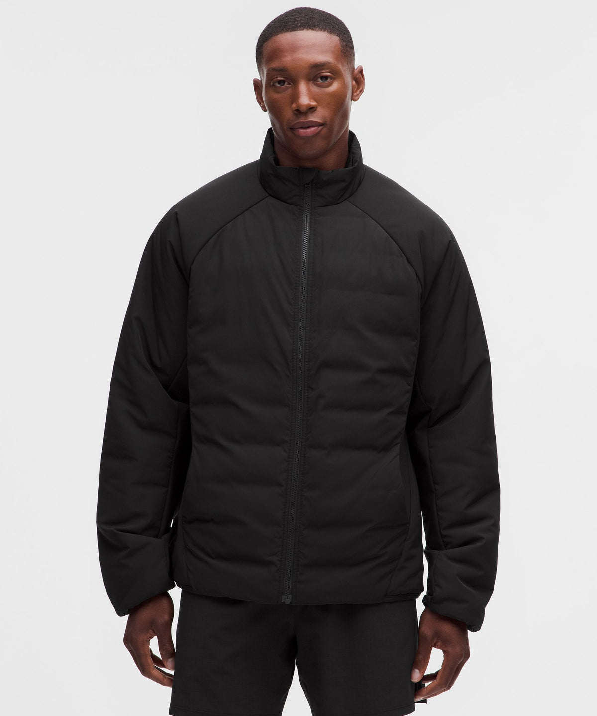Down For It All Casual Stand-Collar Jacket