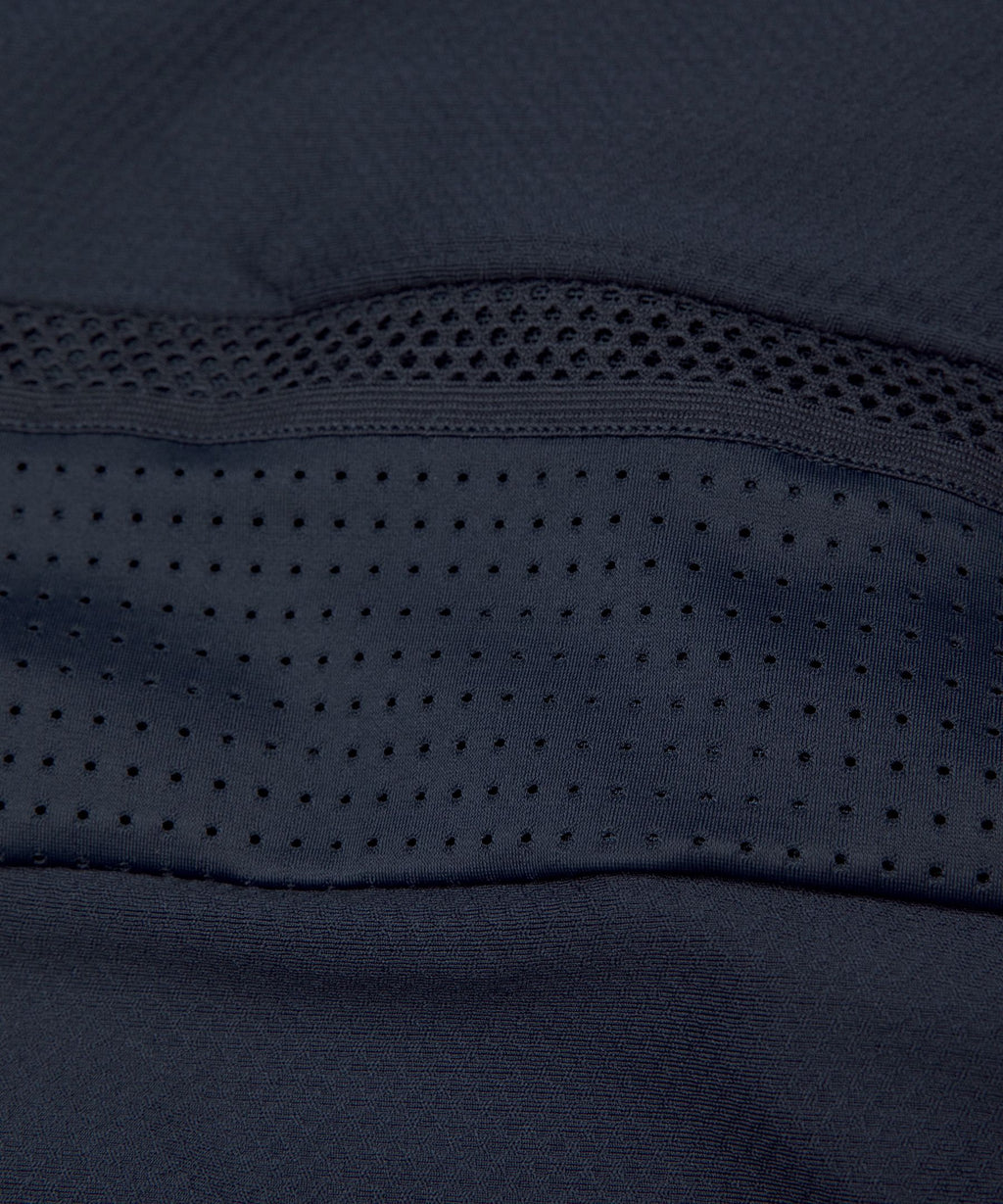 Mesh-Panelled Tennis Short 7"