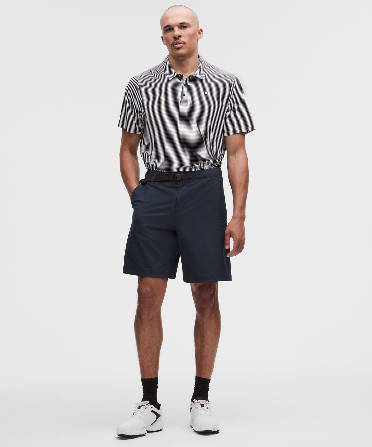 Stretch Twill Relaxed-Fit Golf Short 9"