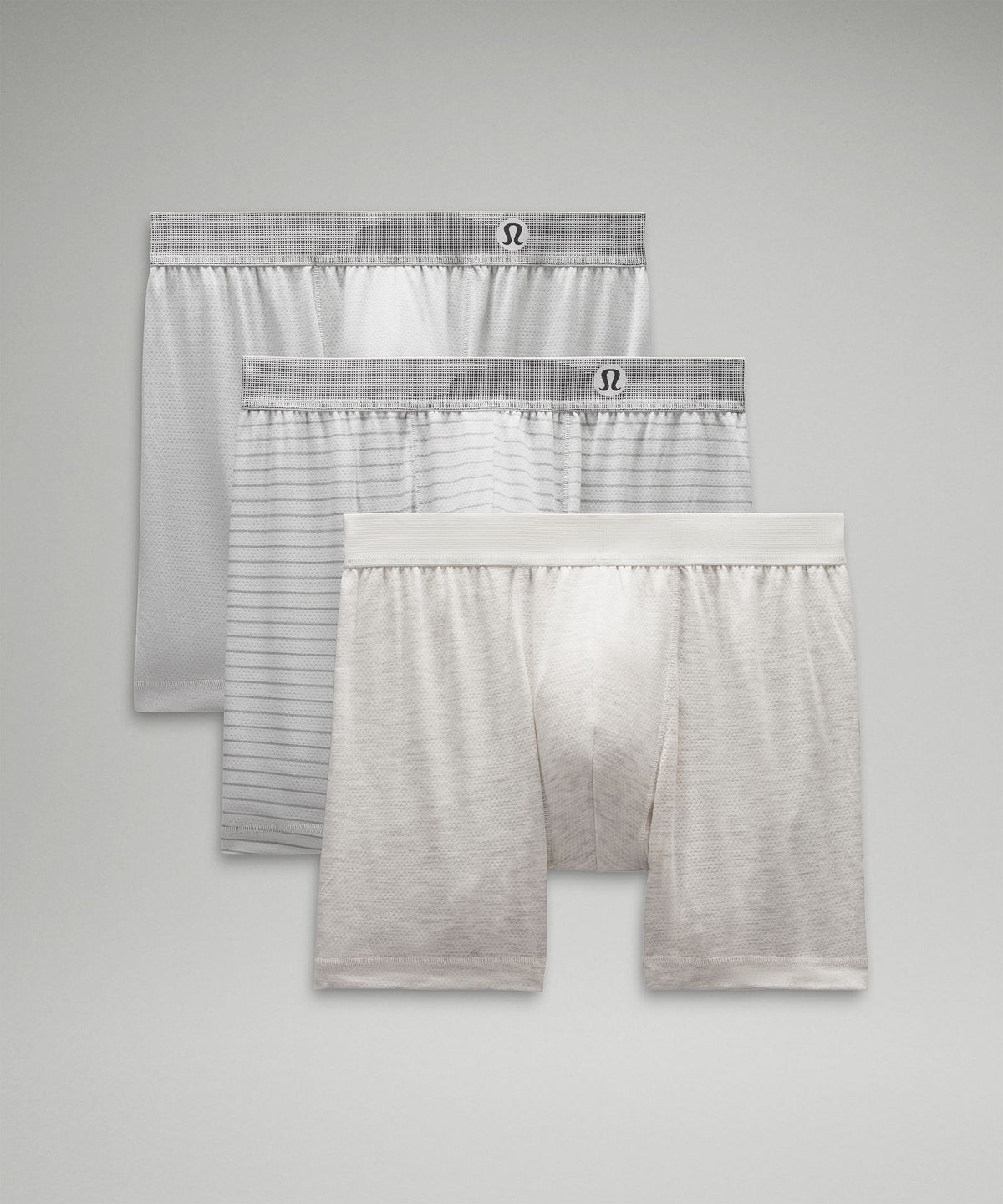 Always In Motion Mesh Boxer 5"3 Pack