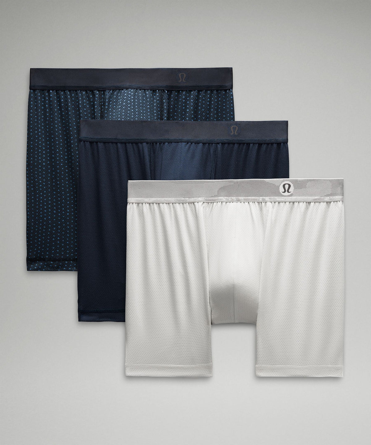 Always In Motion Mesh Boxer 5"3 Pack