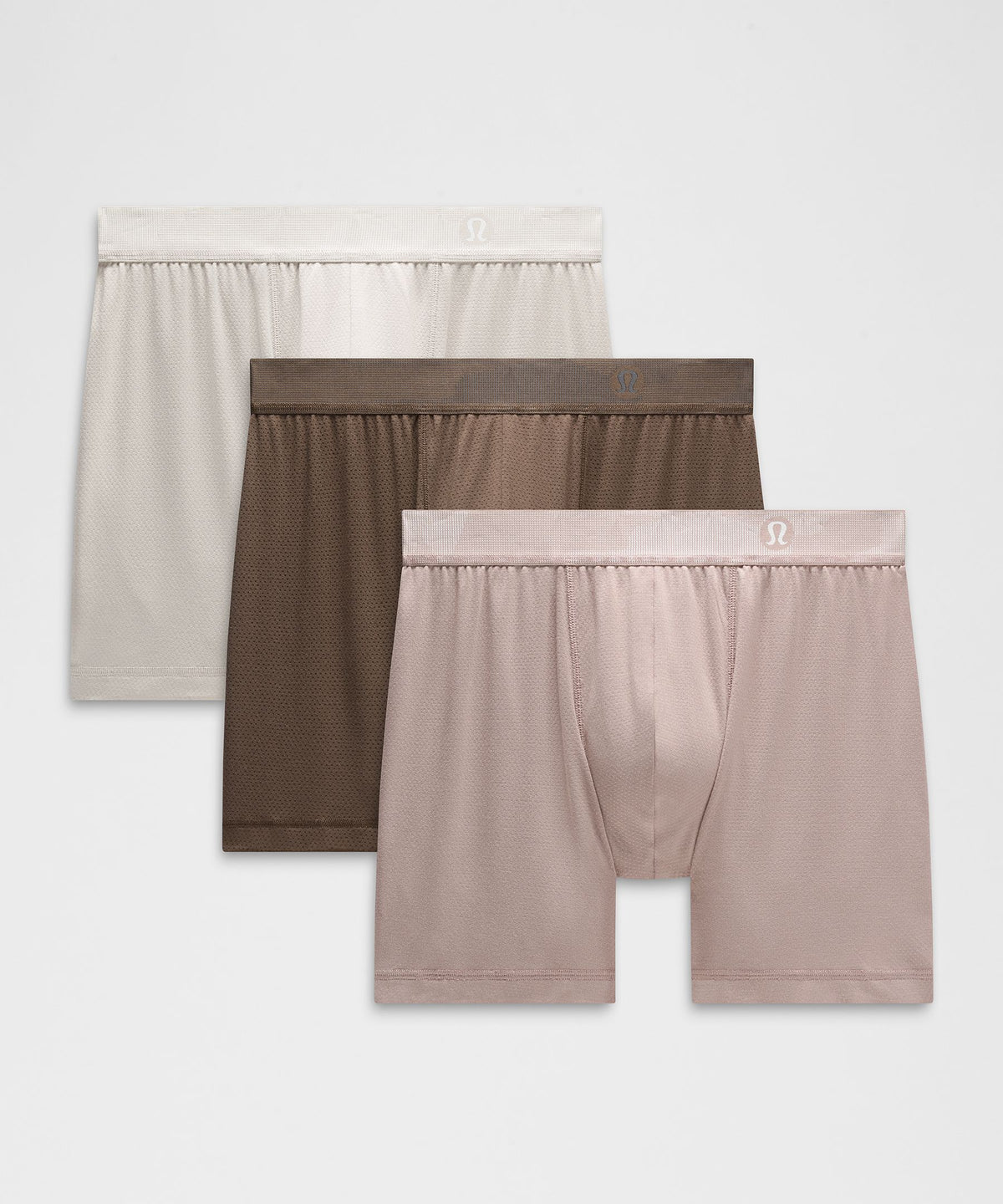 Always In Motion Mesh Boxer 5"3 Pack