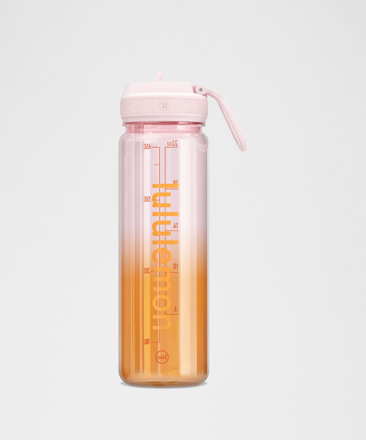 Back to Life Clear Bottle 24ozStraw Lid