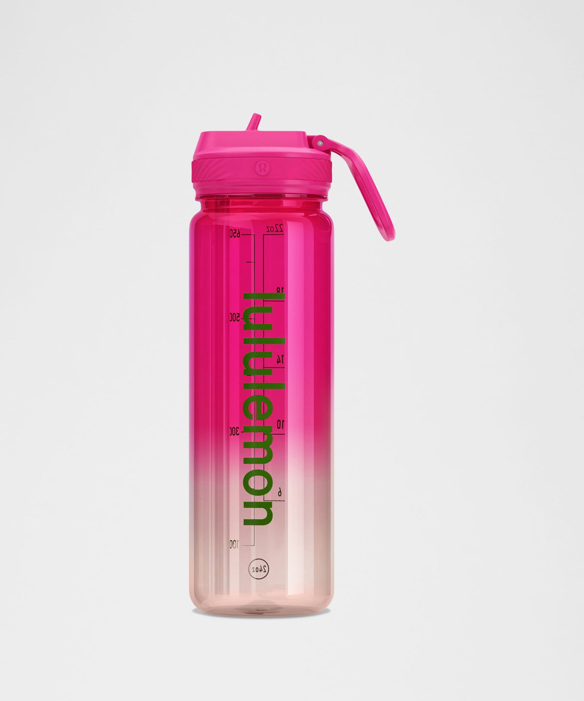 Back to Life Clear Bottle 24ozStraw Lid