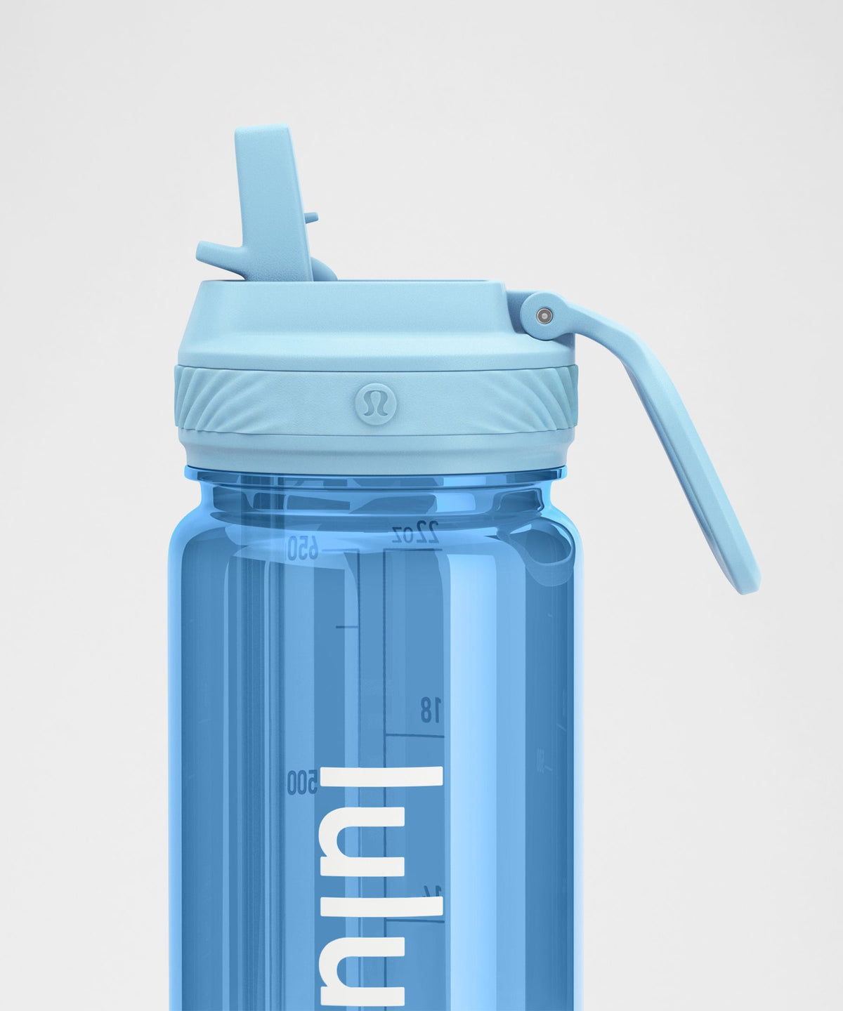 Back to Life Clear Bottle 24ozStraw Lid