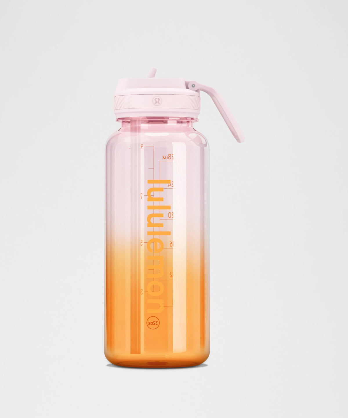 Back to Life Clear Bottle 32ozStraw Lid