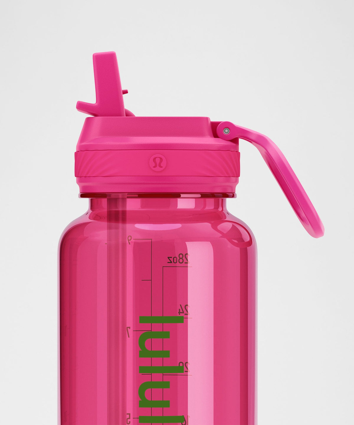 Back to Life Clear Bottle 32ozStraw Lid