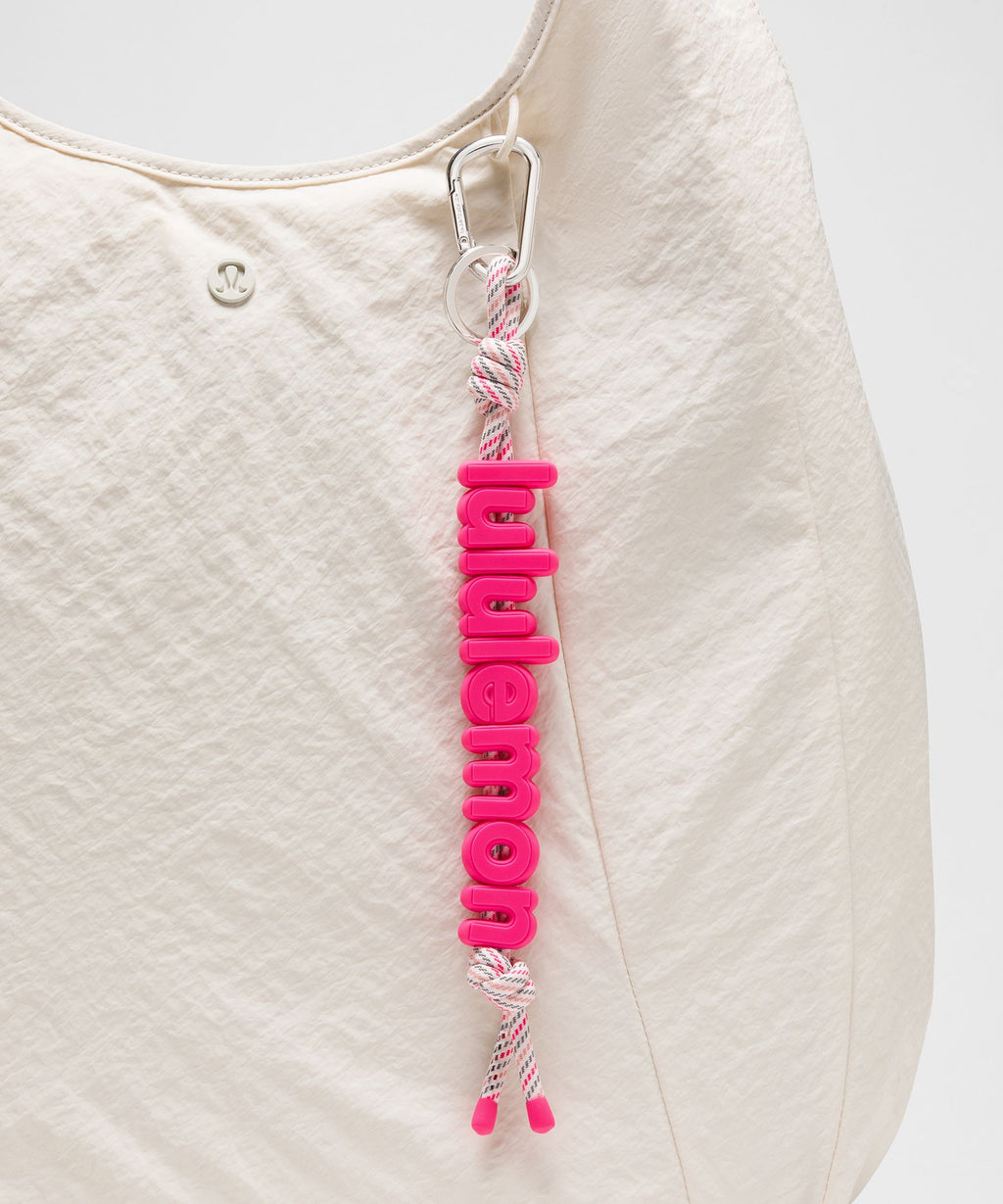 Silicone Wordmark Keychain