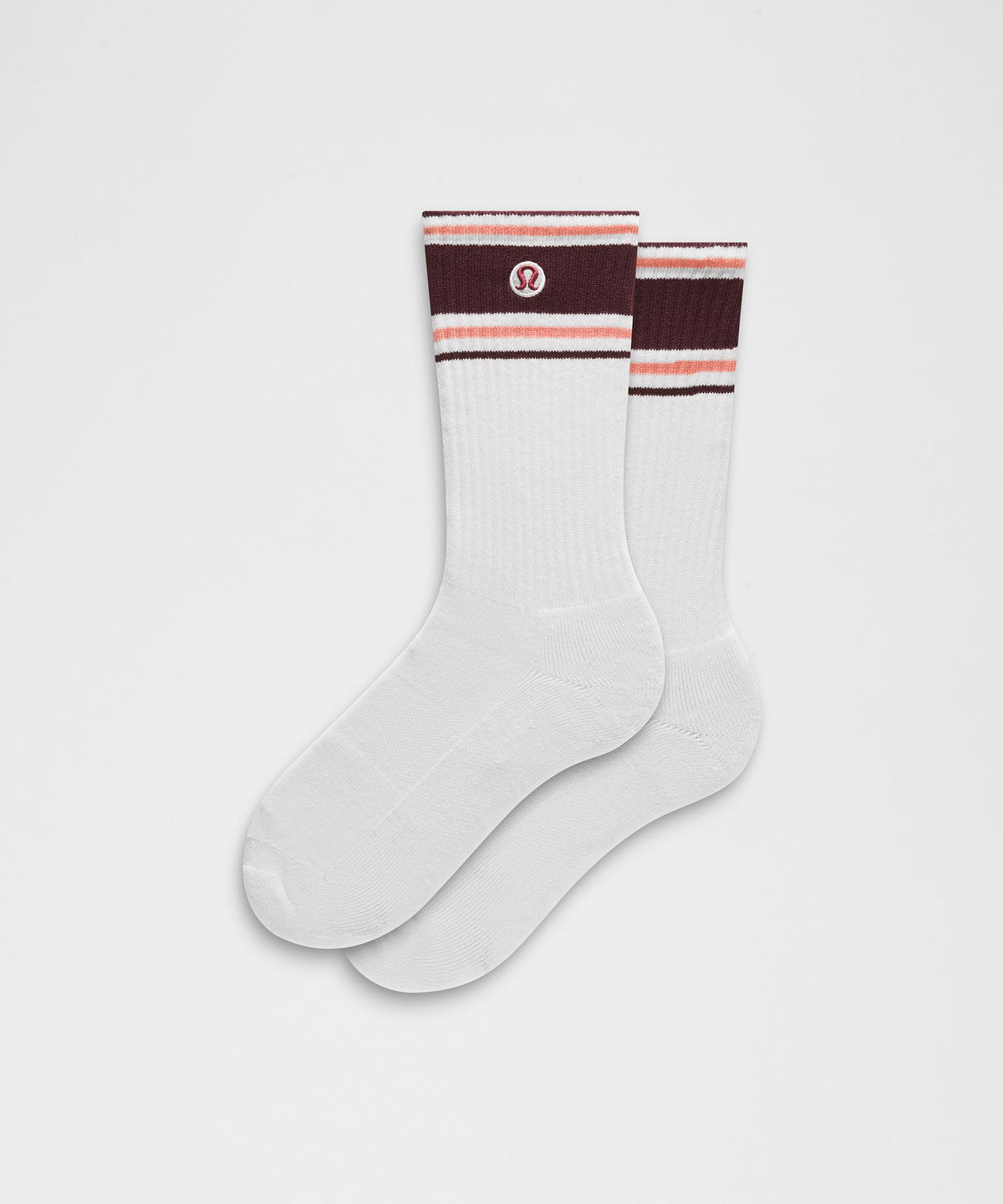 Unisex Daily Essential Crew SocksRetro Stripe