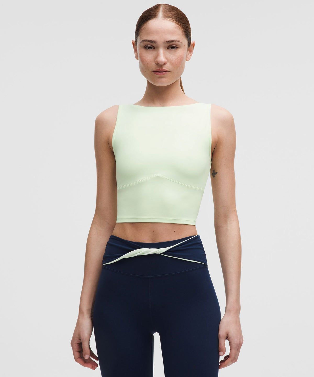 Nulu Twist-Back Tank Top