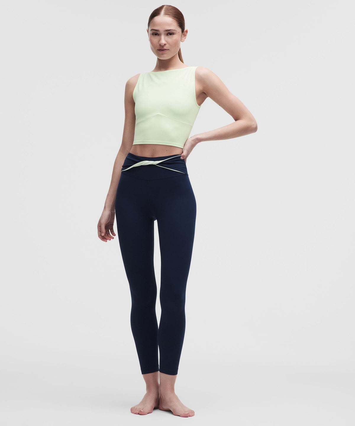 Nulu Twist-Back Tank Top