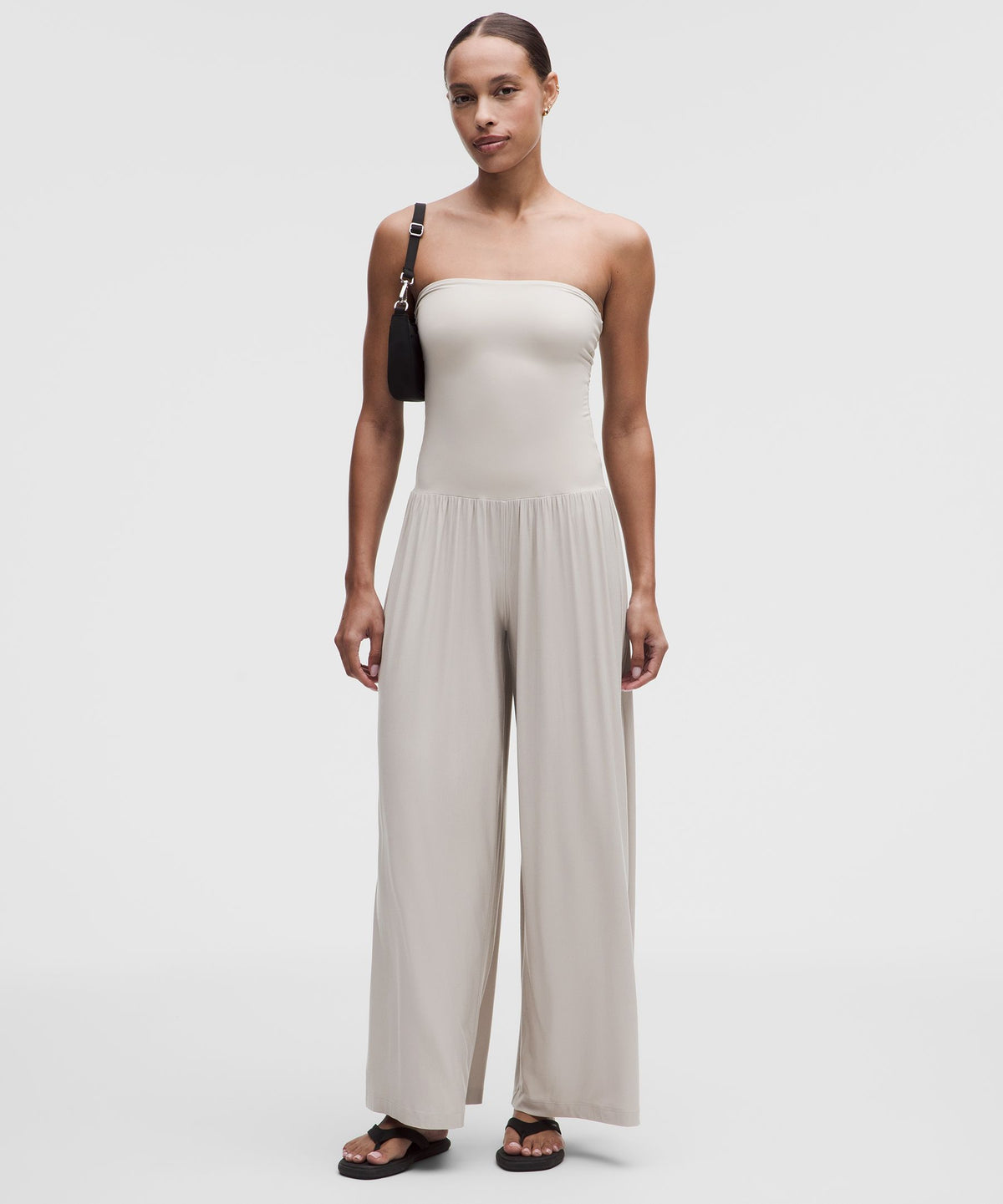 2-in-1 Wide-Leg Jumpsuit