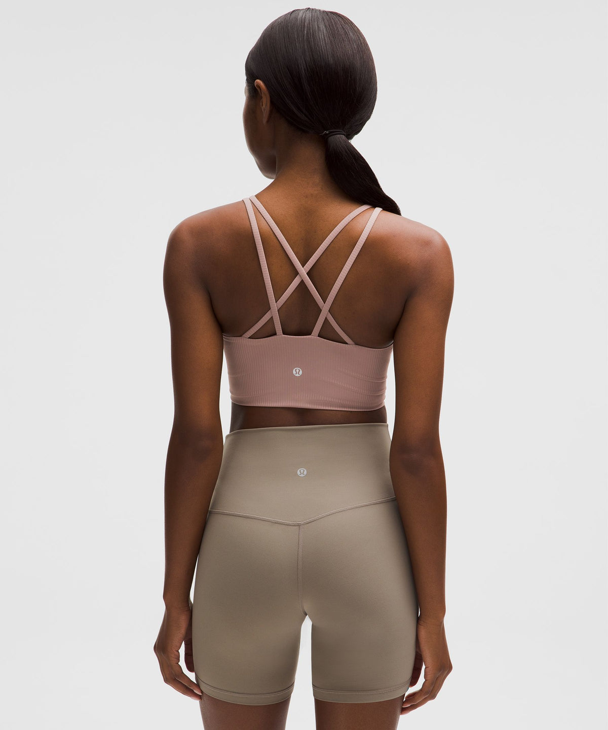 Like a Cloud Ribbed Longline BraLight Support, B/C Cup