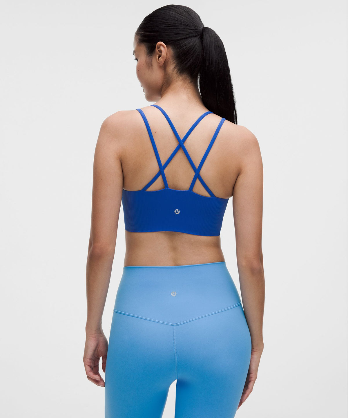 Like a Cloud Ribbed Longline BraLight Support, B/C Cup
