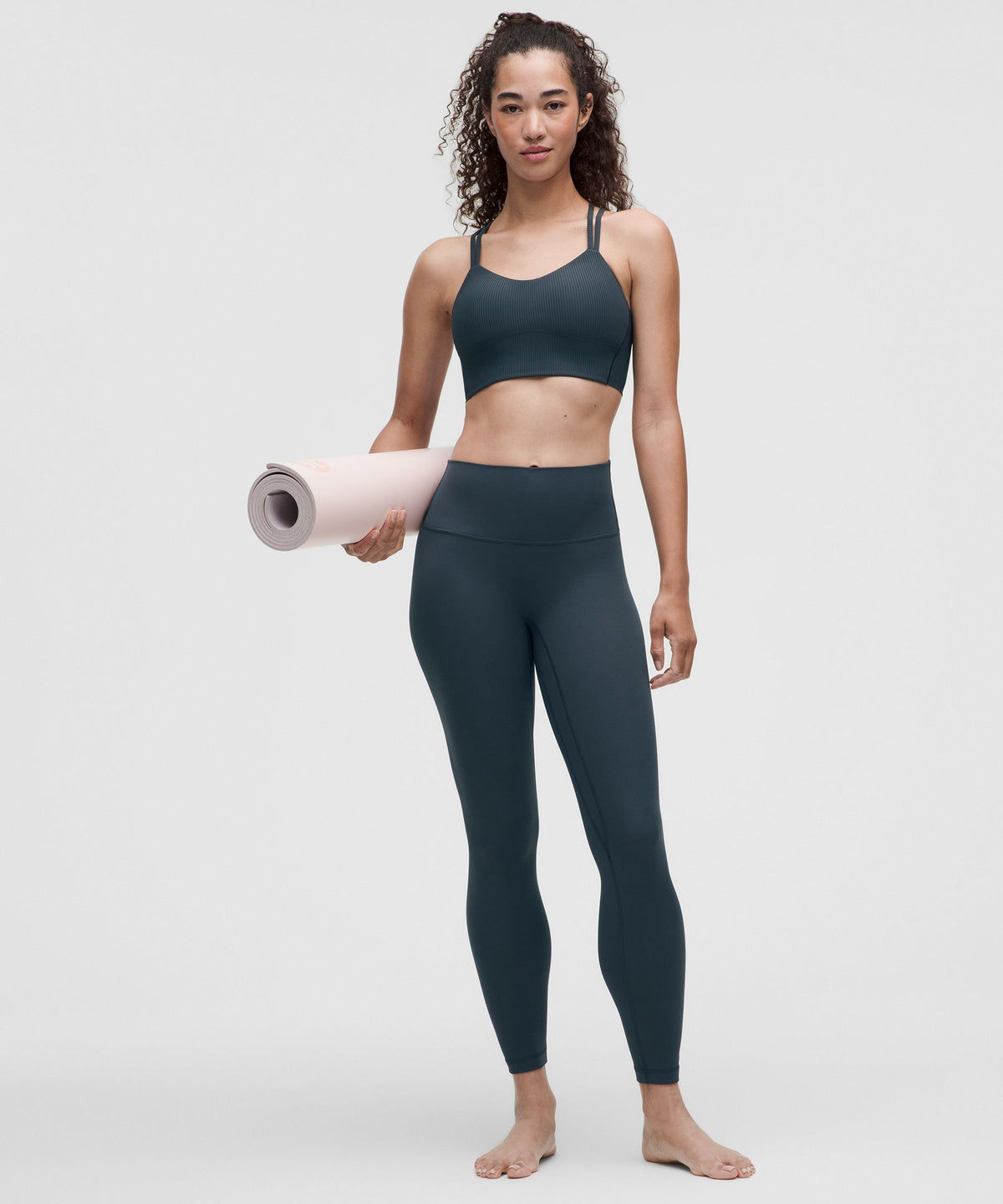 Like a Cloud Ribbed Longline BraLight Support, B/C Cup