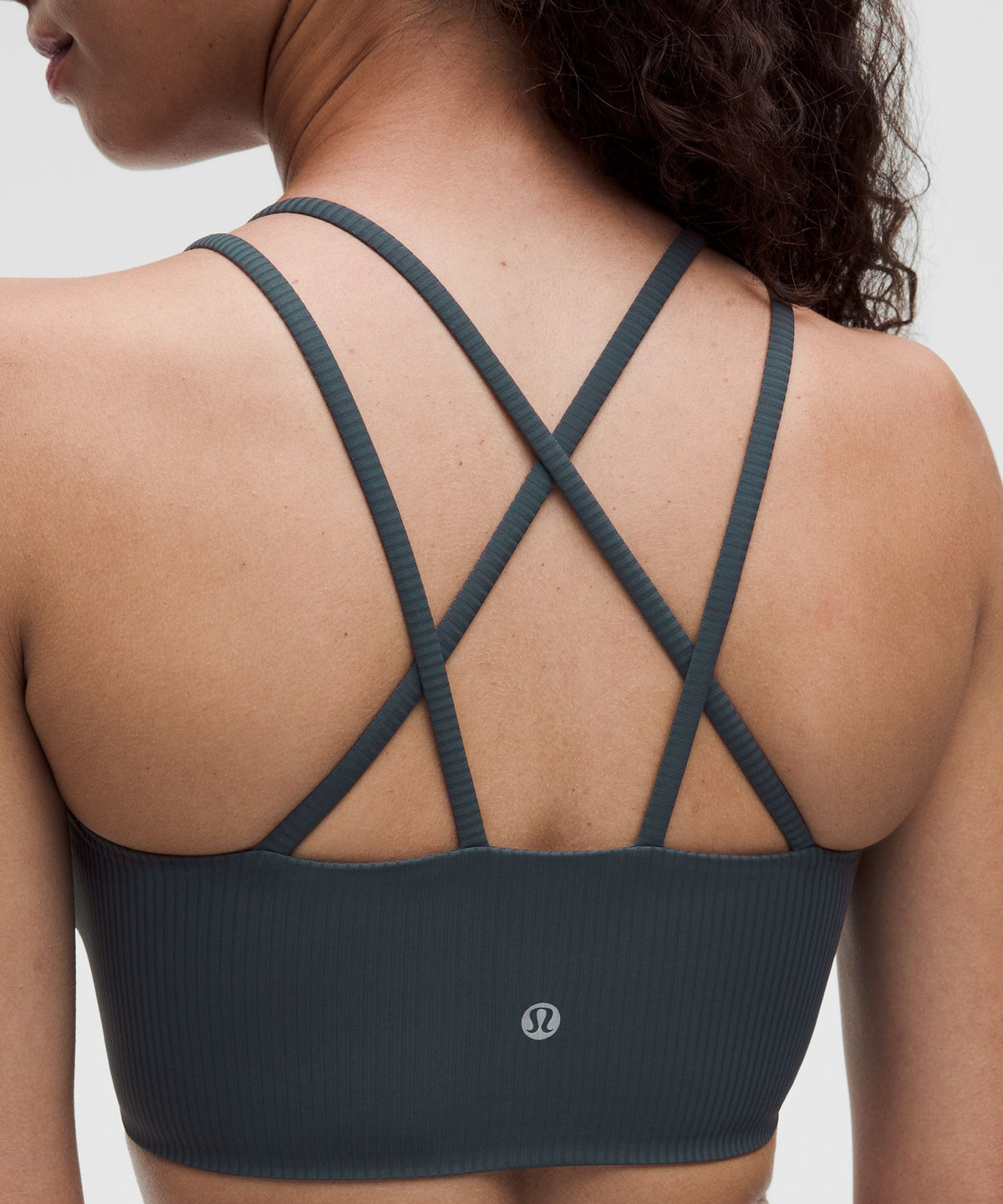 Like a Cloud Ribbed Longline BraLight Support, B/C Cup