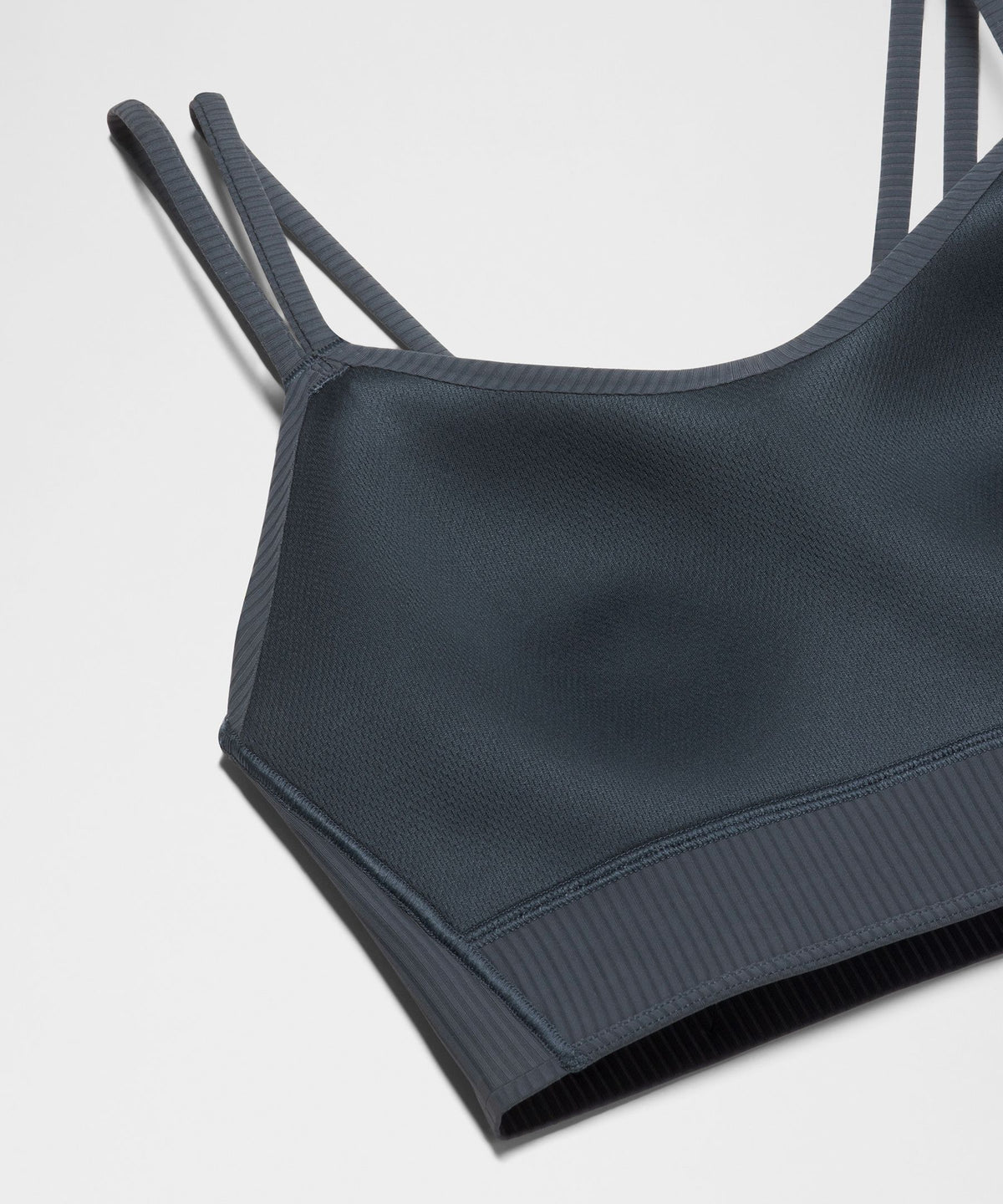 Like a Cloud Ribbed Longline BraLight Support, B/C Cup