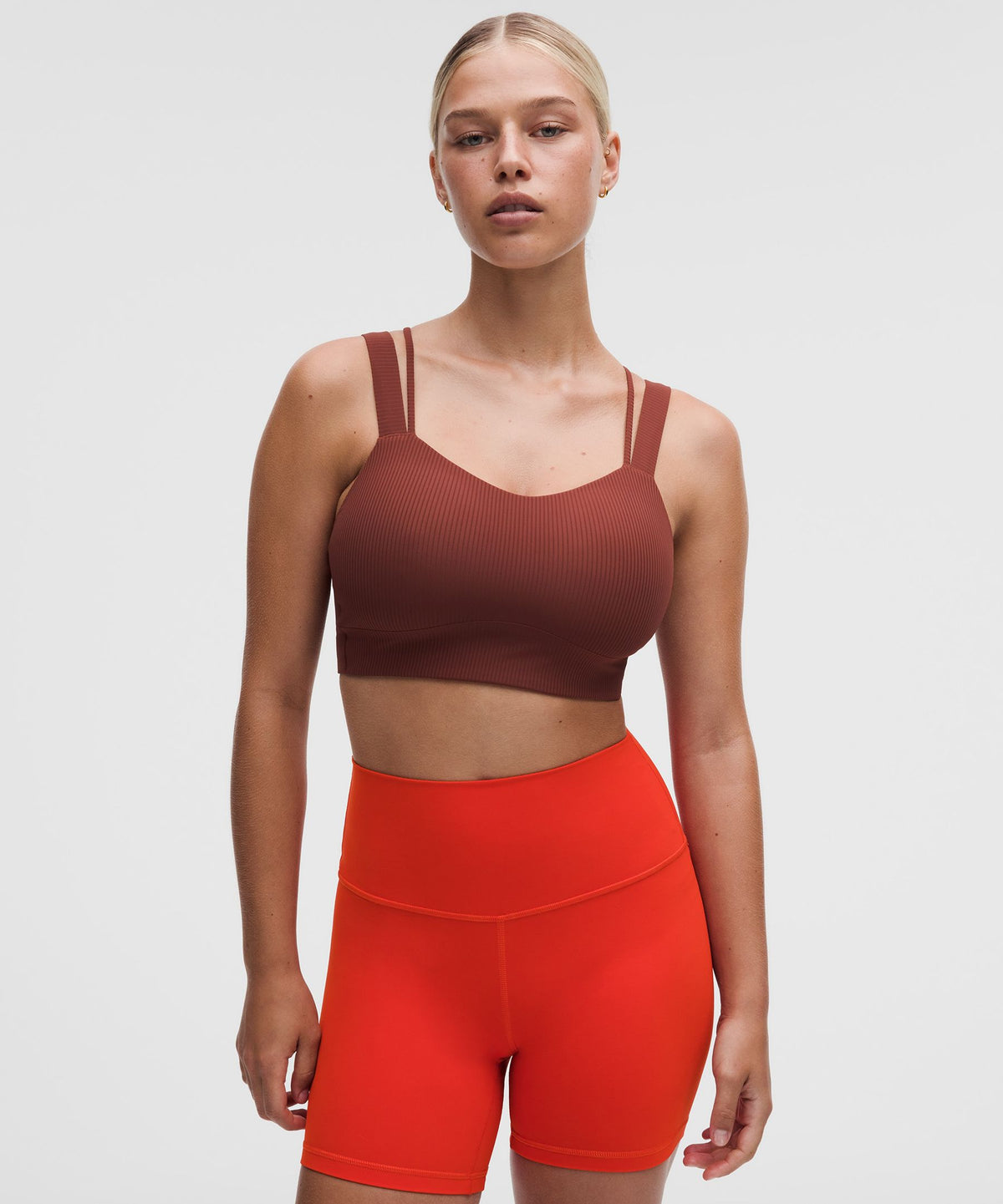 Like a Cloud Ribbed Longline BraLight Support, D/DD Cup