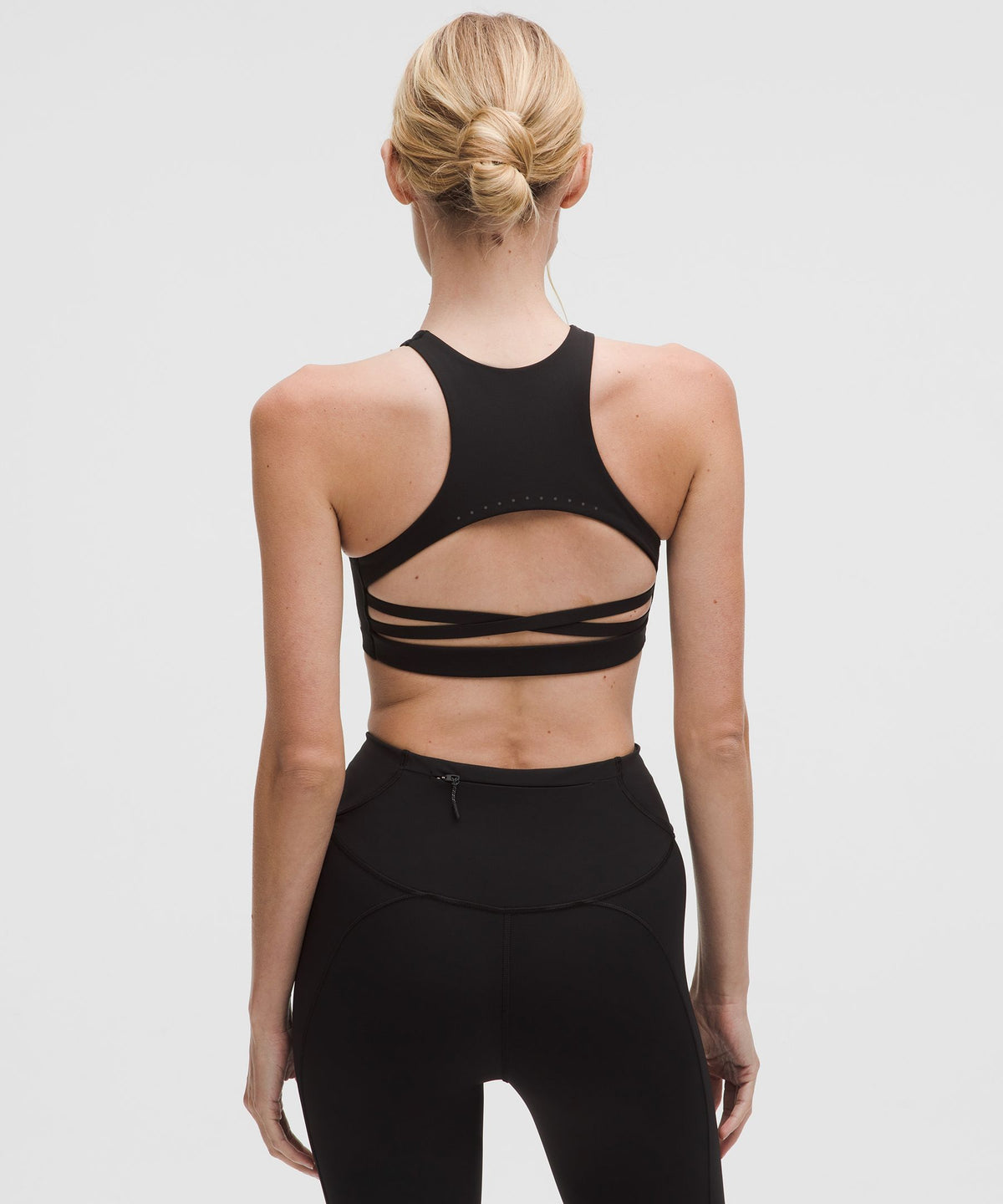 Nulux Strappy-Back Sports BraMedium Support, B/C Cup