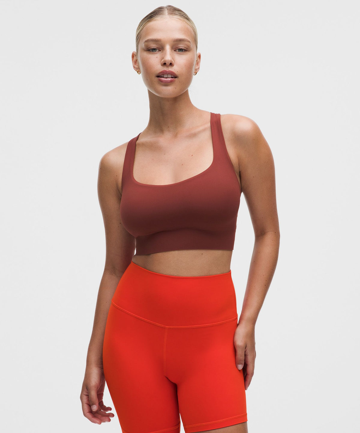 FlexyFlex Strappy Longline Yoga BraLight Support, D–DDD Cups