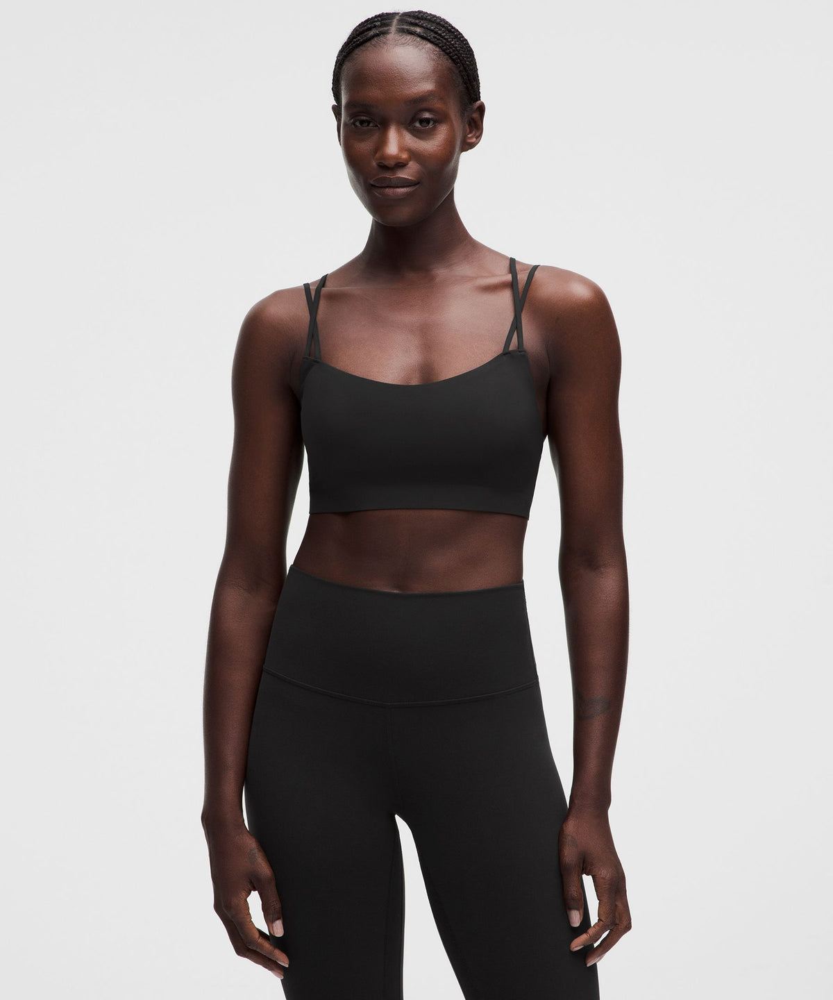 FlexyFlex Double-Strap Yoga BraLight Support, A-C Cups