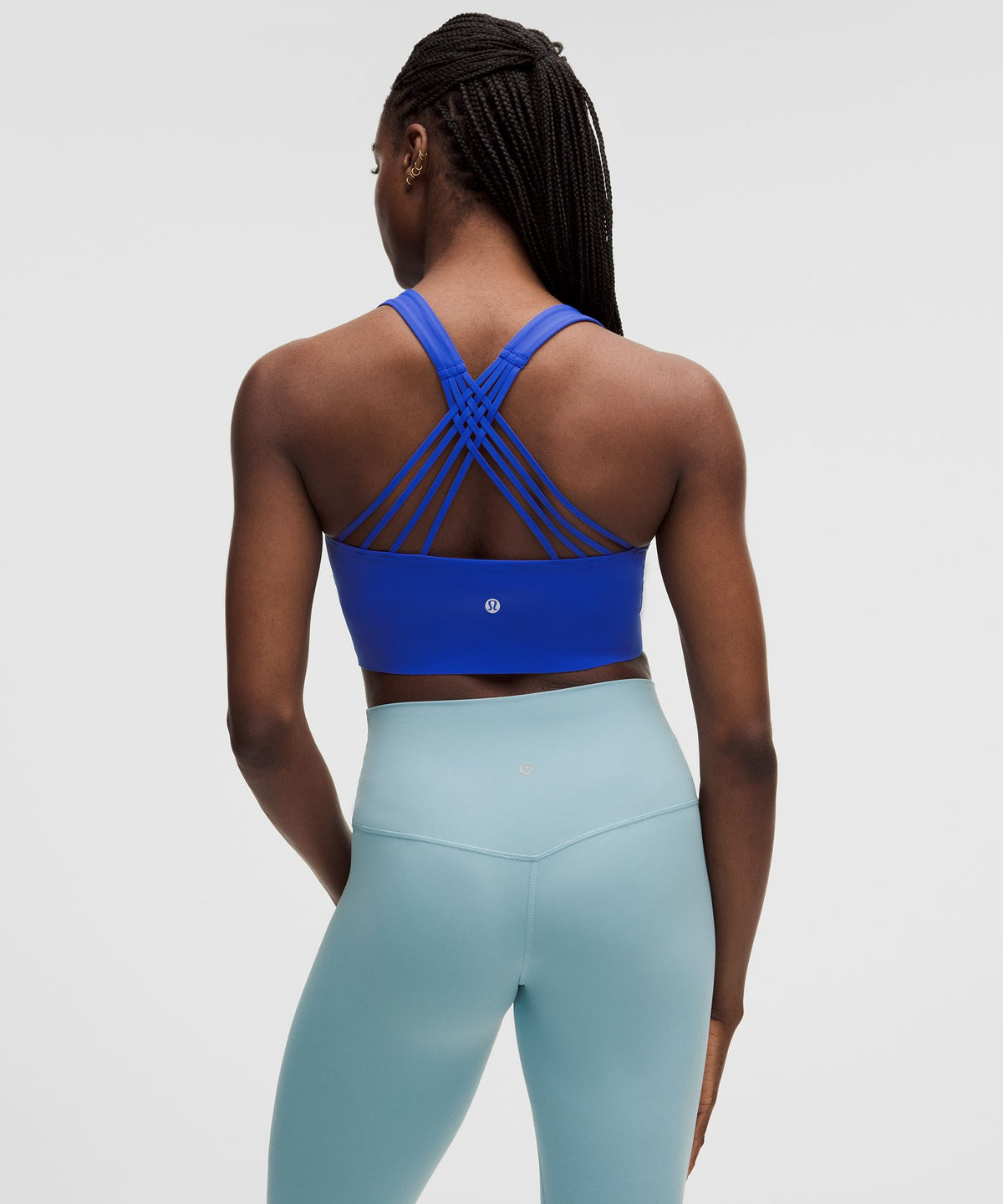 FlexyFlex Strappy Longline Yoga BraLight Support, D–DDD Cups