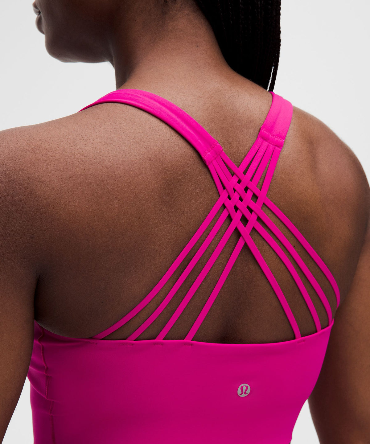 FlexyFlex Strappy Longline Yoga BraLight Support, D–DDD Cups