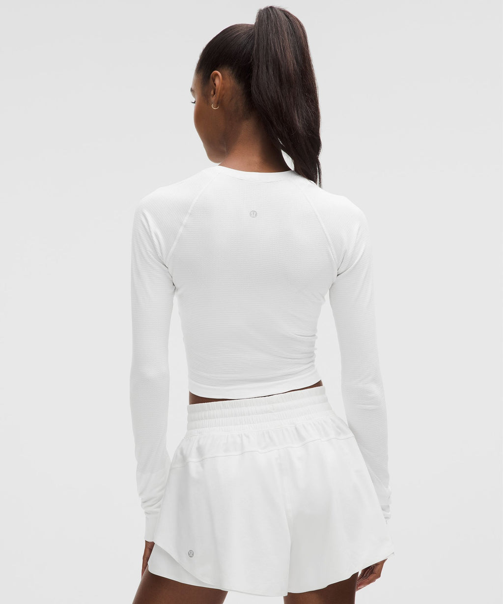 Swiftly Tech Cropped Long-Sleeve Shirt 2.0