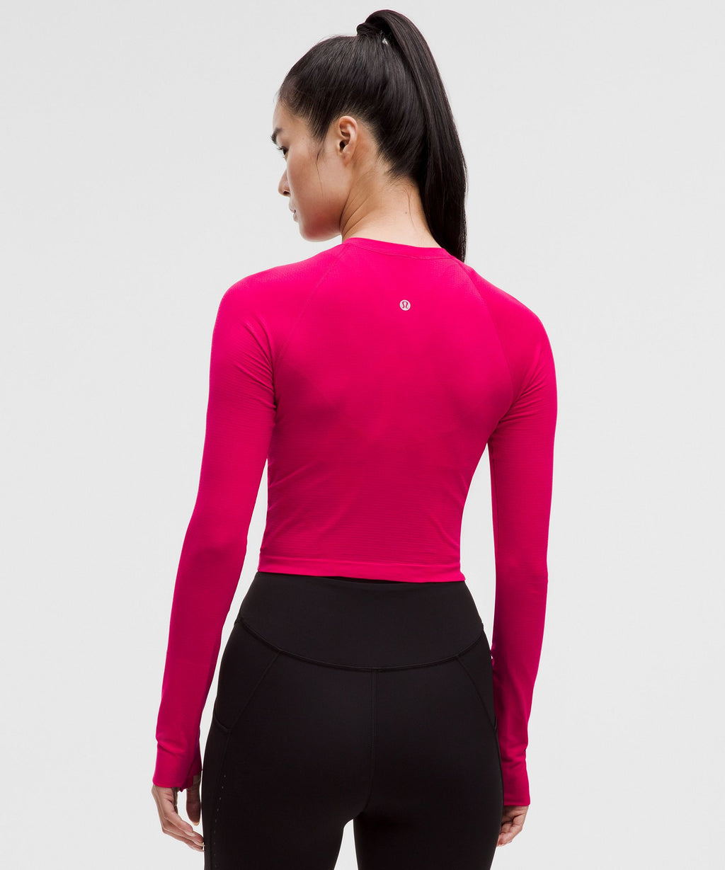 Swiftly Tech Cropped Long-Sleeve Shirt 2.0