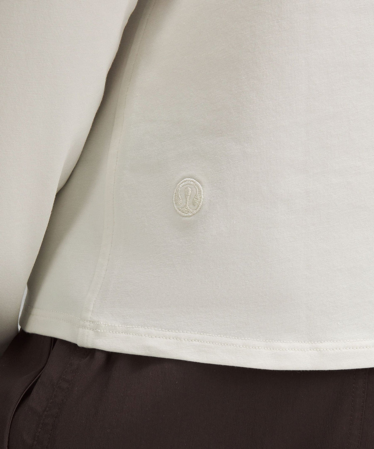 Organic Cotton Crewneck Long-Sleeve Shirt
