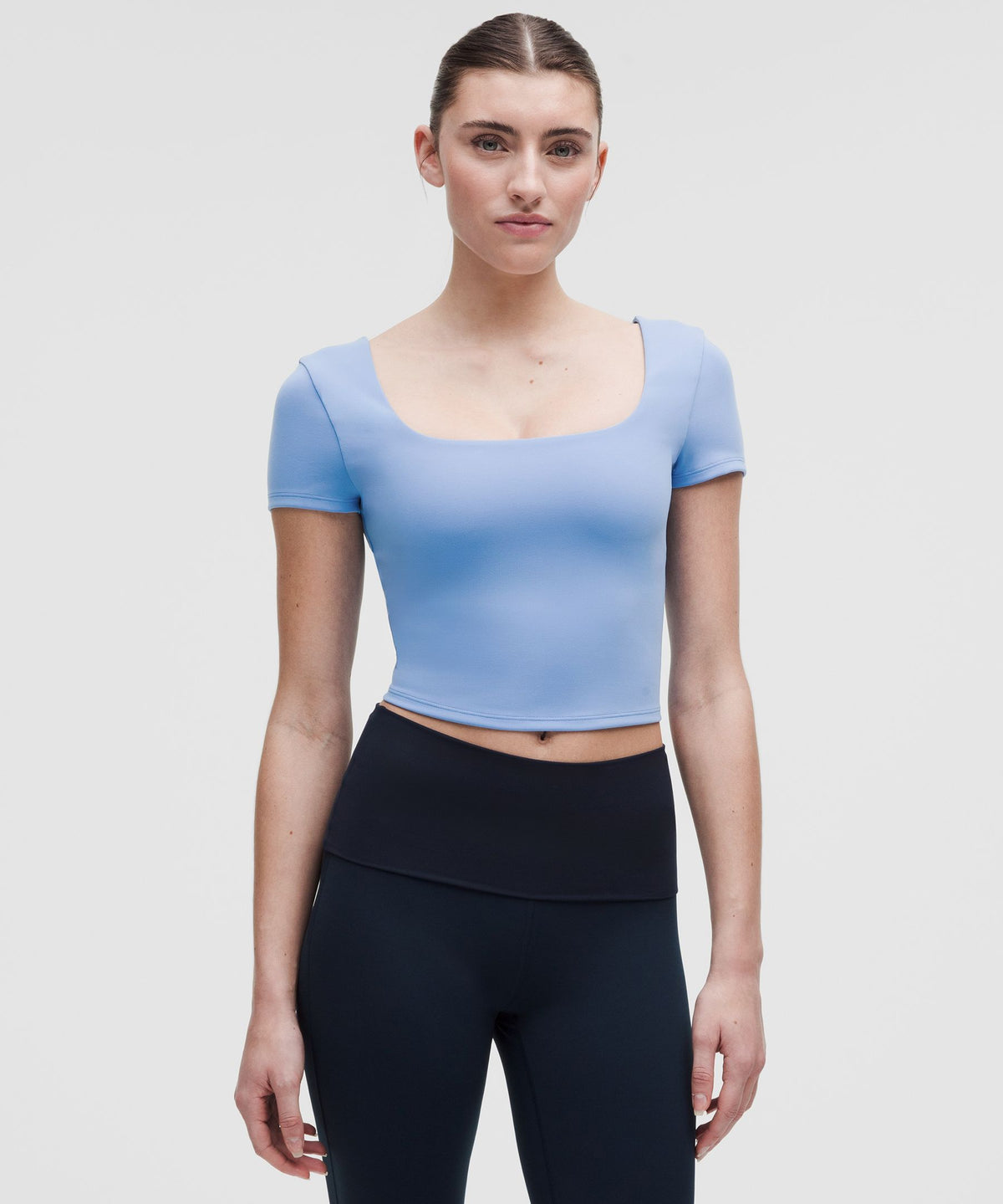 Wunder Under SmoothCover Square-Neck T-Shirt