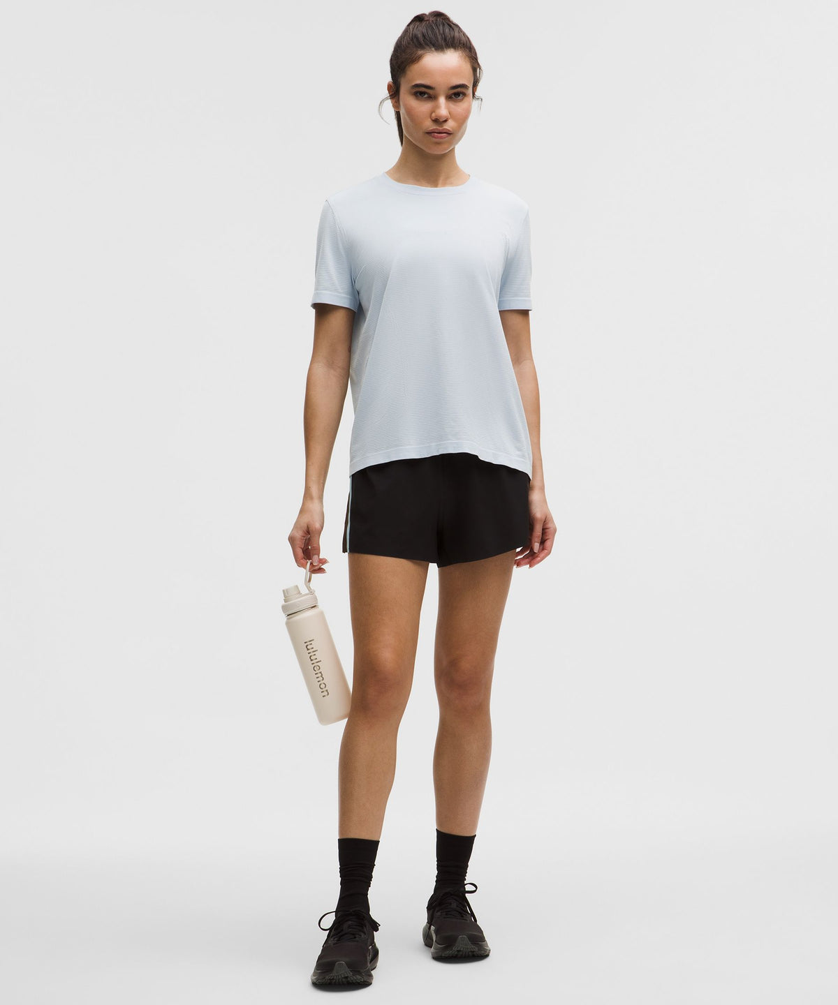 Swiftly Relaxed Short-Sleeve ShirtHip Length