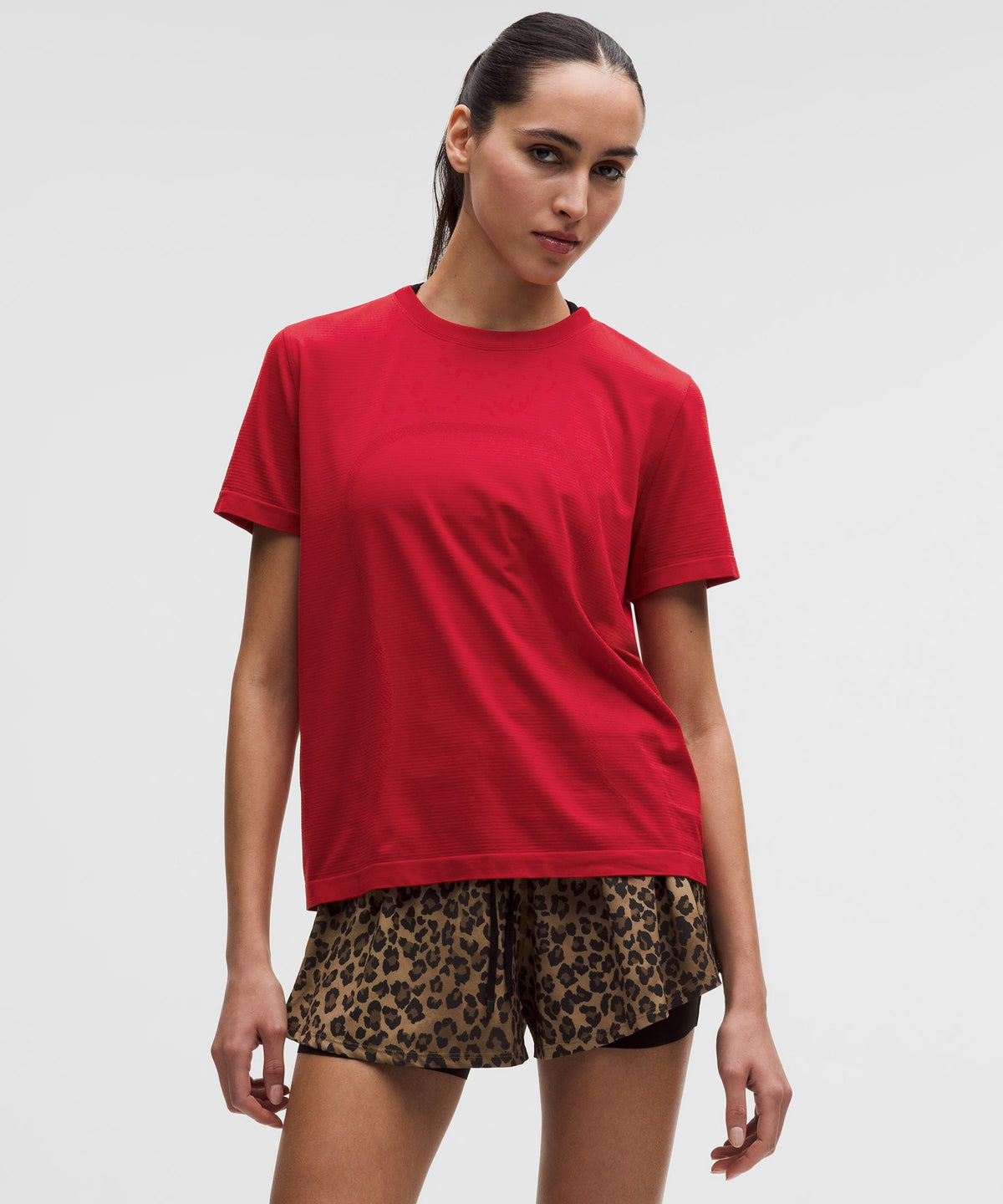 Swiftly Relaxed Short-Sleeve ShirtHip Length