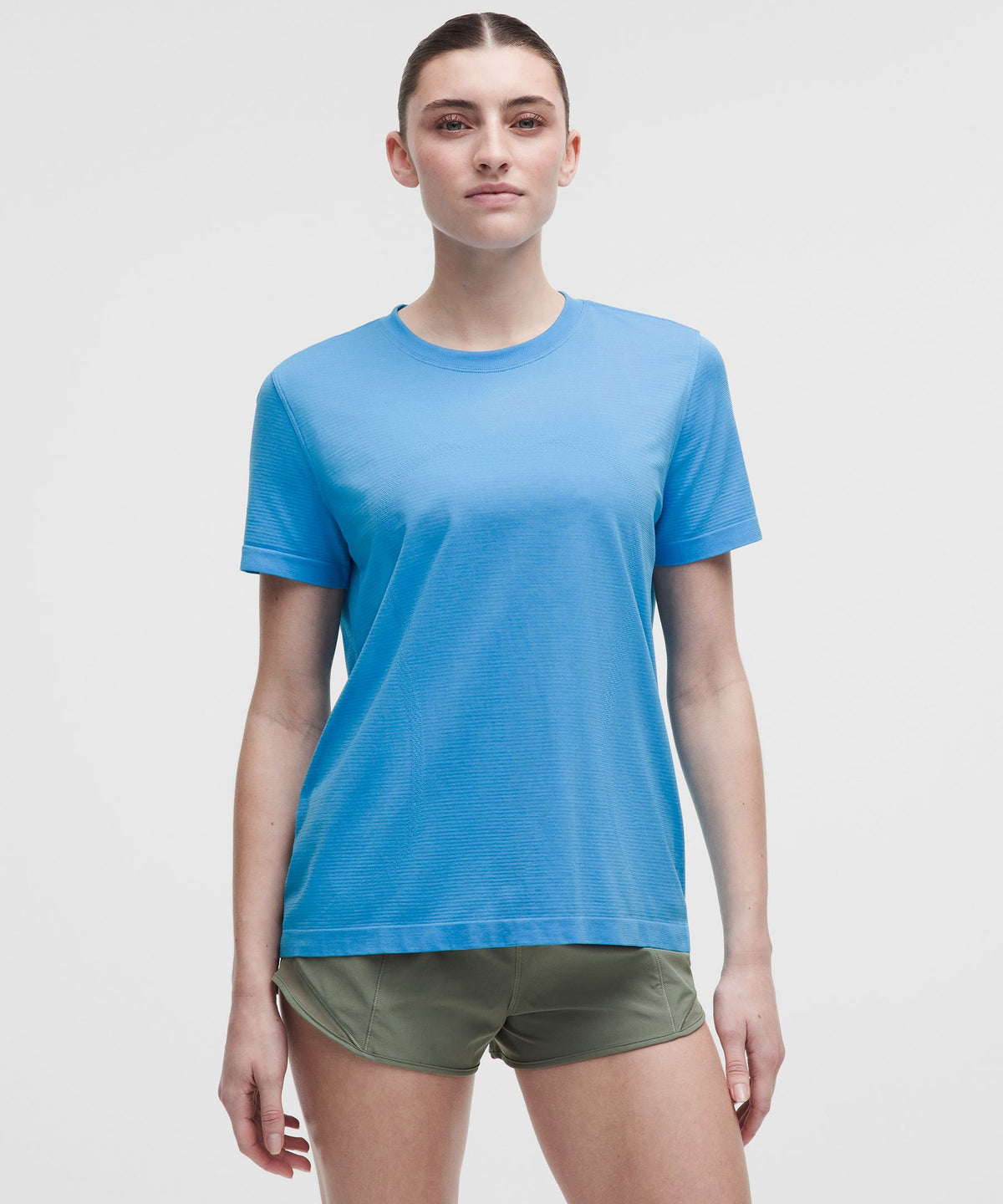 Swiftly Relaxed Short-Sleeve ShirtHip Length