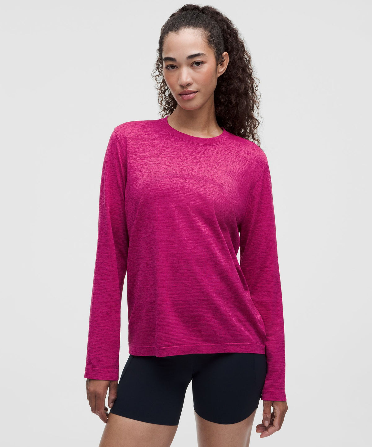 Swiftly Relaxed Long-Sleeve ShirtHip Length