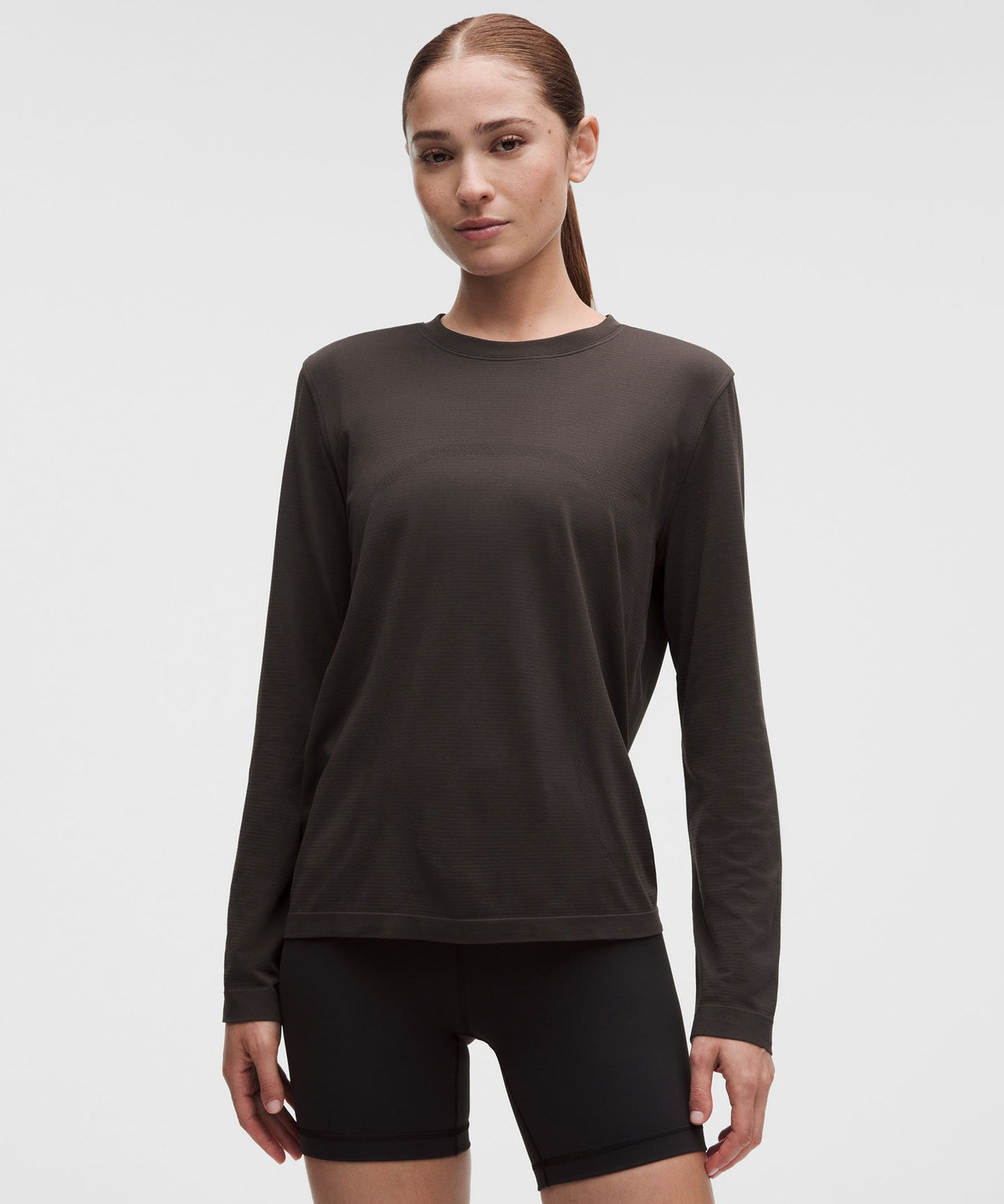 Swiftly Relaxed Long-Sleeve ShirtHip Length
