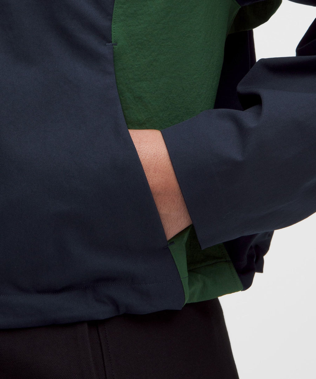 Collared Panelled Golf Jacket