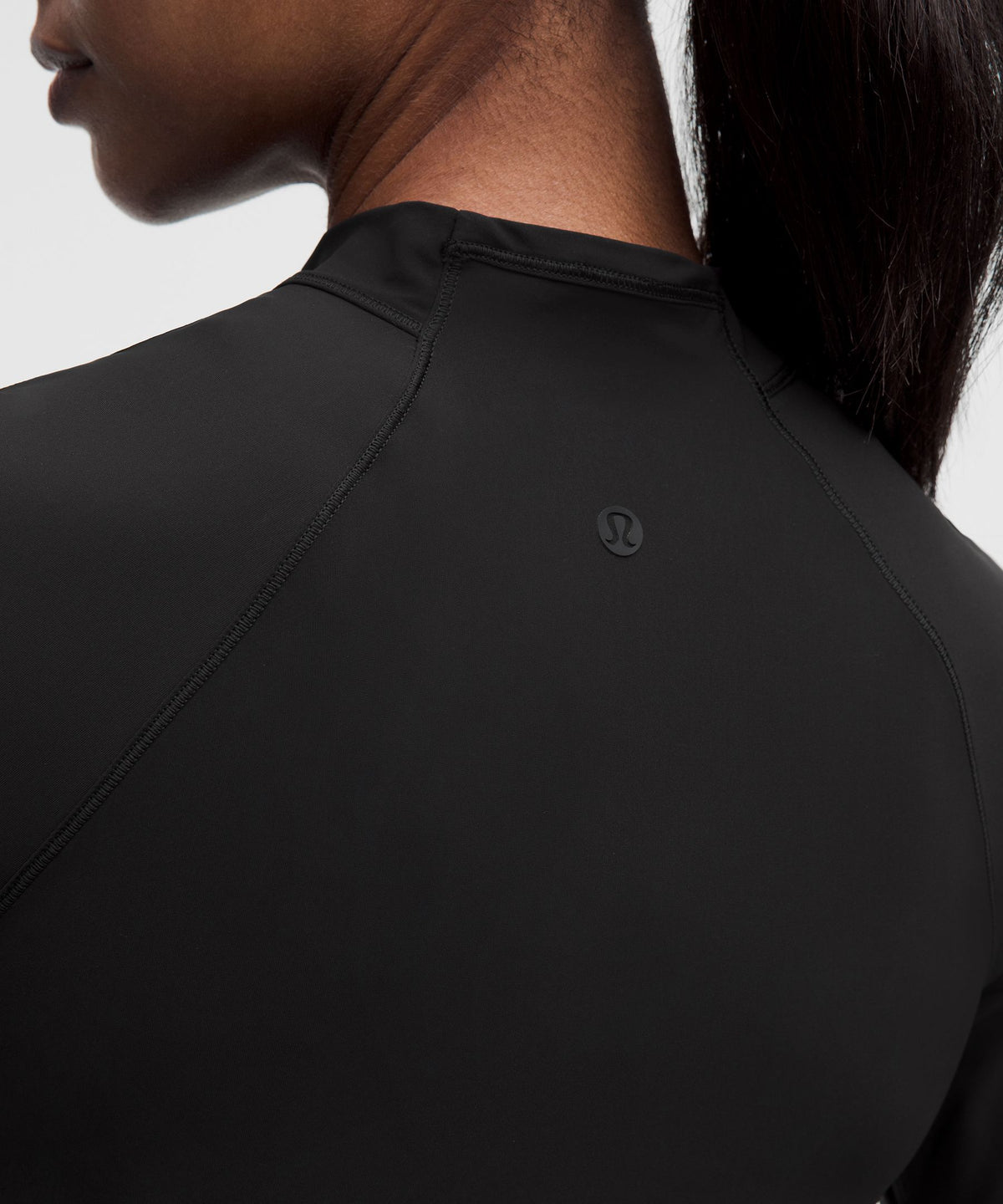 Lightweight Mockneck Short-Sleeve Shirt