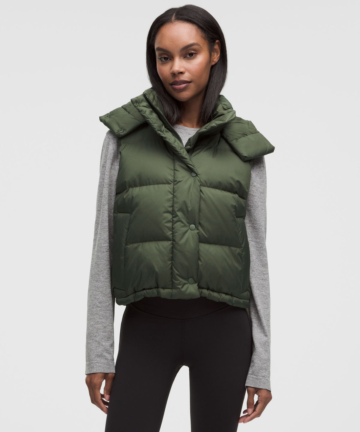 Wunder Puff 600-Down-Fill Cropped Vest