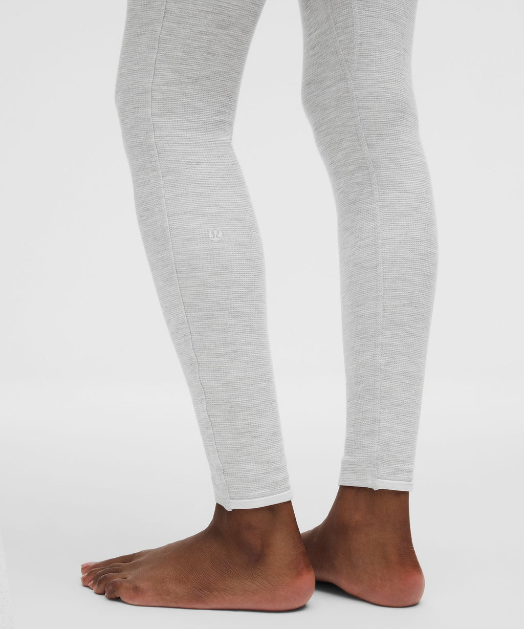 Waffle-Knit High-Rise Base Layer Tight 28"