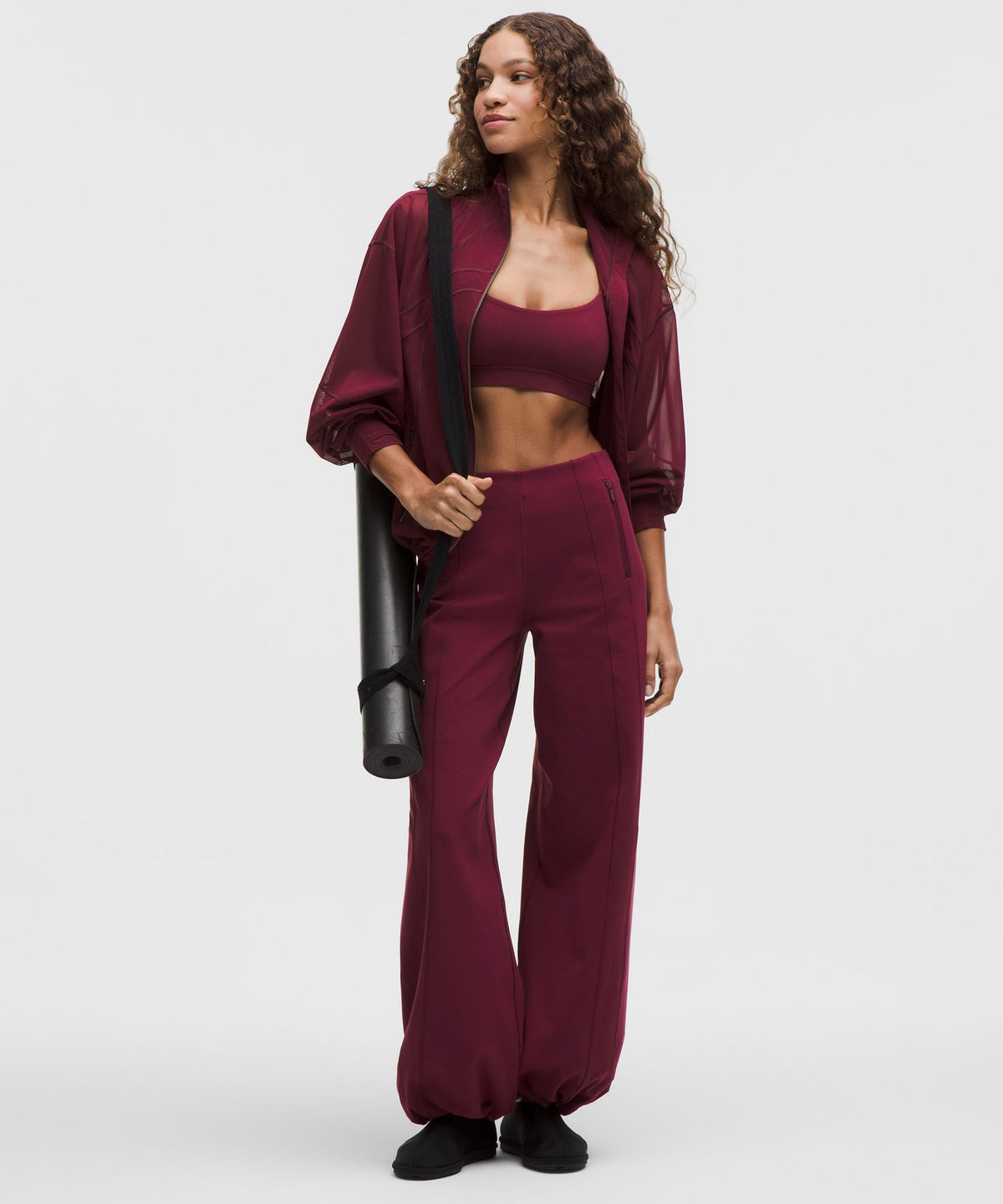 Define High-Rise Wide-Leg PantLuon