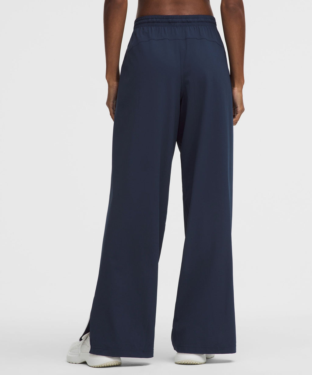 Court Rival Wide-Leg Track Pant RegularStitched Logo