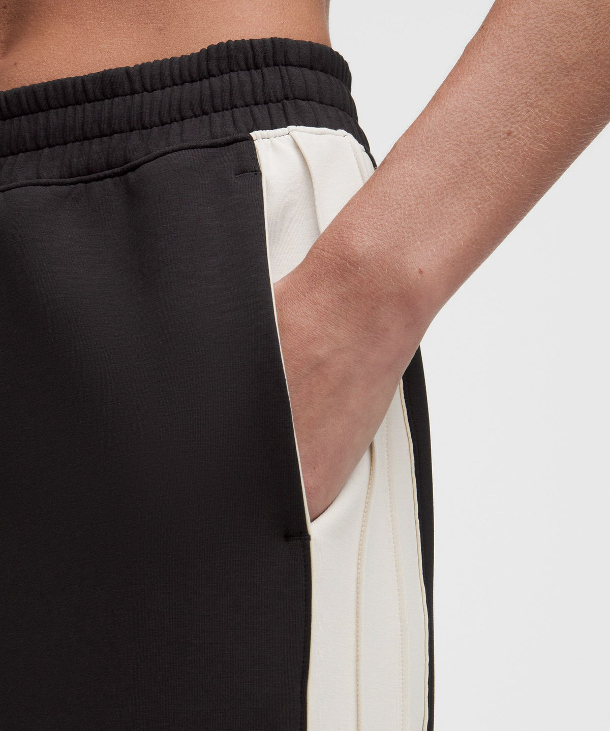 Double-Knit High-Rise Pant