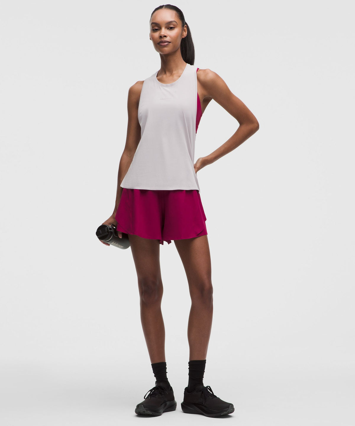 Shake It Out High-Rise Running Short 4"