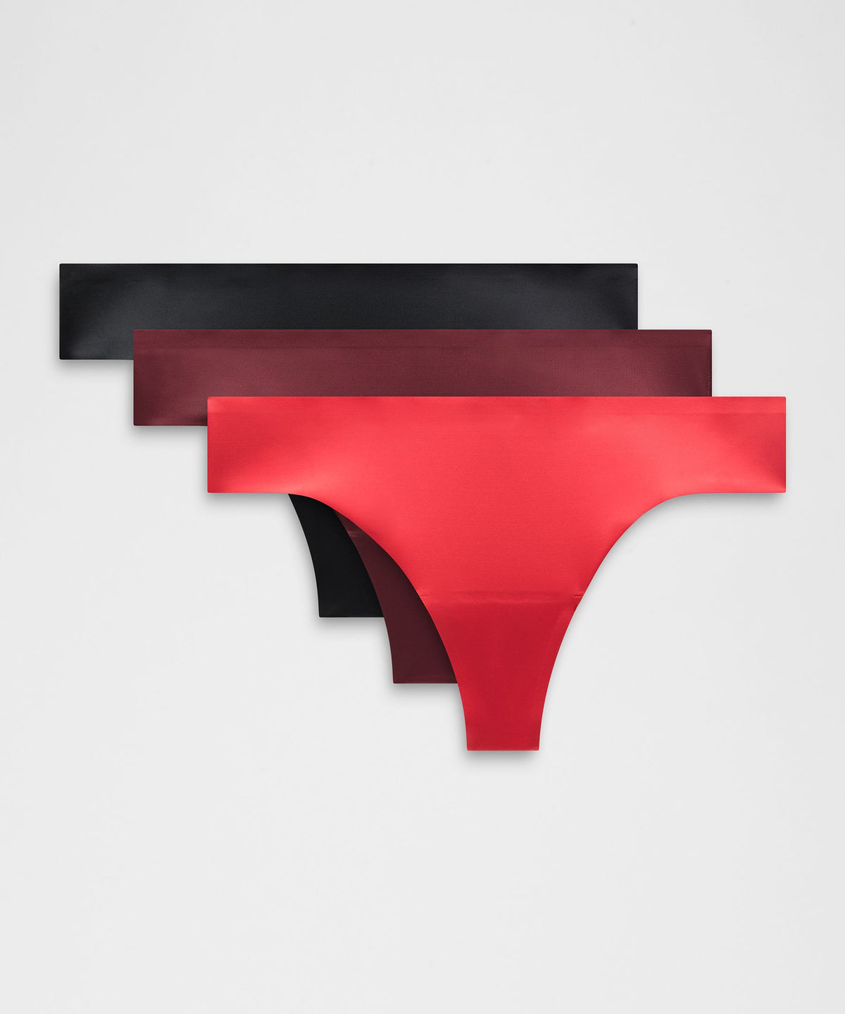 InvisiWear Mid-Rise Thong Underwear3 Pack