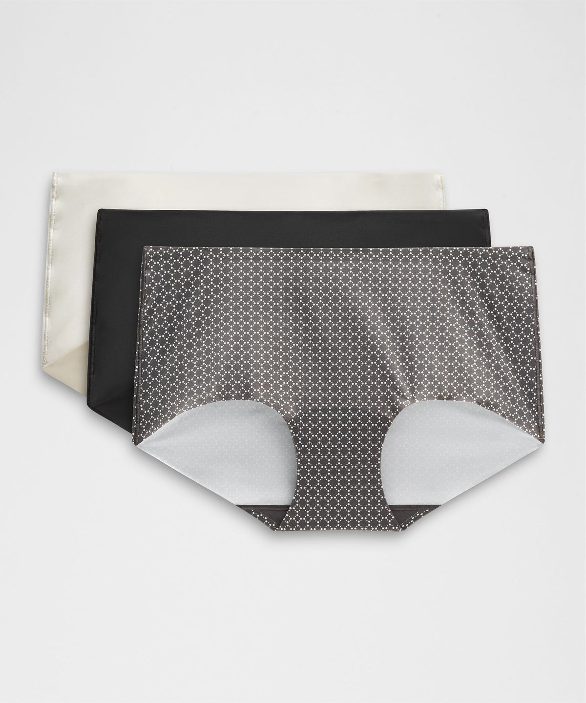 InvisiWear Mid-Rise Boyshort Underwear3 Pack